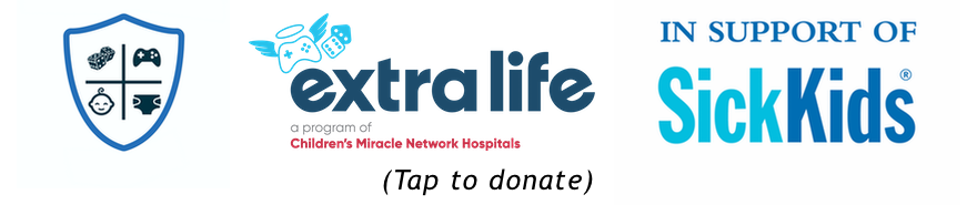 Tap to donate to Extra Life
